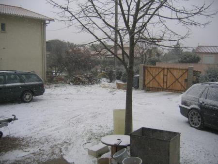 de la neige !!!