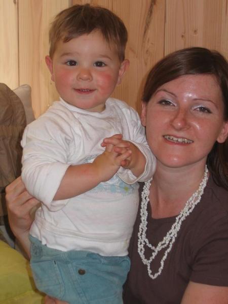 je suis le plus beau avec maman