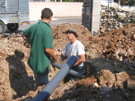 Dans les tranch�es