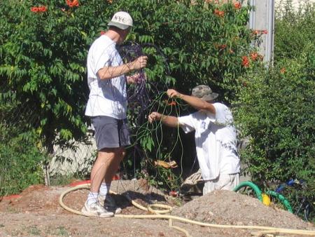 preparation du terrain