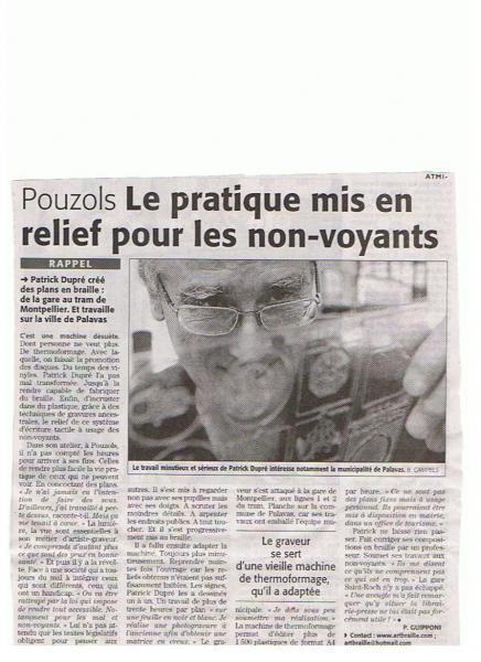 papa dans le Midi libre