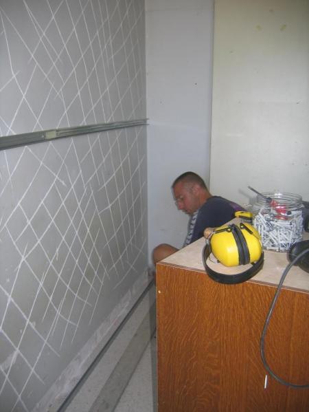 tout mettre � plomb