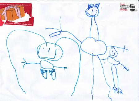 Un dessin de Tha�s